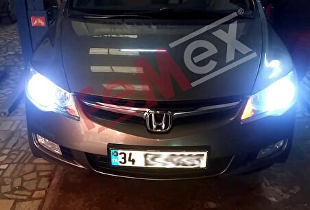 Honda Civic FD6 Led Xenon Kısa Far Ampulu FEMEX Premio HB4 9006