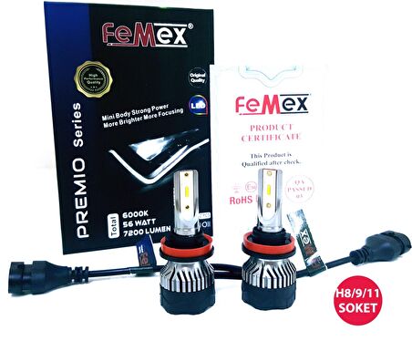 Volkswagen Passat B6 Led Xenon Sis Far Aydınlatma Ampulu FEMEX Premio