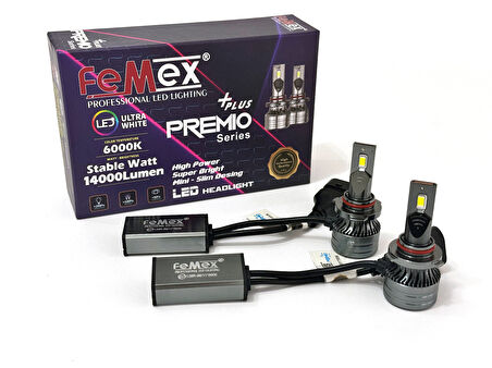 Toyota Corolla 2007-2012 Araçlar için Led Xenon Uzun Far Aydınlatma Ampulu FEMEX Premio Plus HB3