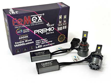 Toyota Corolla 2007-2012 Araçlar için Led Xenon Uzun Far Aydınlatma Ampulu FEMEX Premio Plus HB3