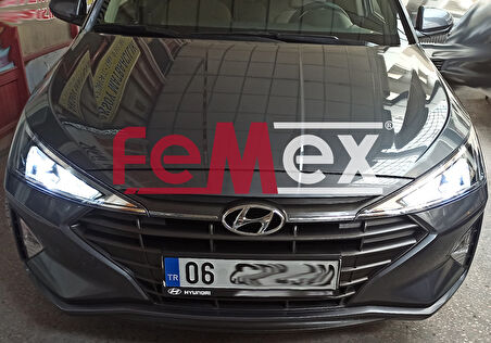 Hyundai Elantra Makyajlı Araçlar için Led Xenon Far Aydınlatma Ampulu FEMEX Premio Plus HB3