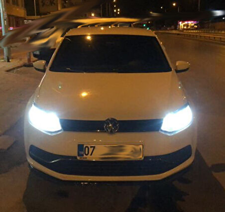 Volkswagen Polo 6 Araçlar için  Led Xenon Kısa Uzun Far Aydınlatma Ampulu FEMEX Premio Plus H4