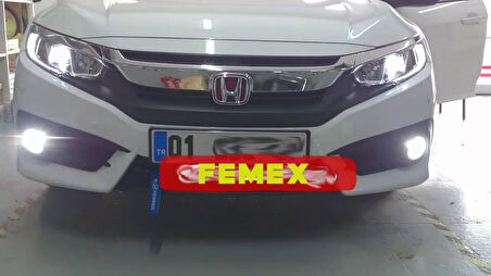 Honda Civic FC5 Araçlar için Led Xenon Uzun Far Aydınlatma Ampulu FEMEX Premio Plus HB3