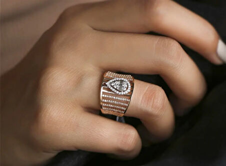 Tasarım Damla Pırlanta Yüzük