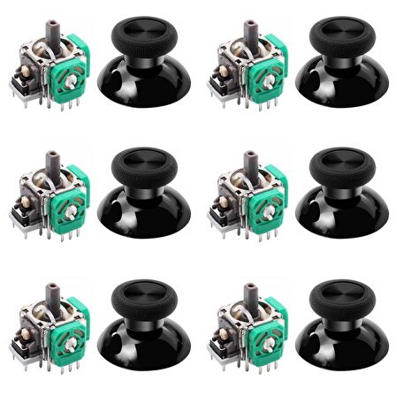 XBOX ONE Analog Motor ve Topuz Seti 6+6 XBOX ONE Kol Analog Tamir Seti Yedek Parça