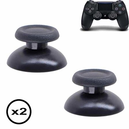 2 Adet PS4 Analog Topuz Orjinal Yedek Parça PS4 Topuz Thumb Stick v1 v2 Tüm PS4 Kollara Uyumlu