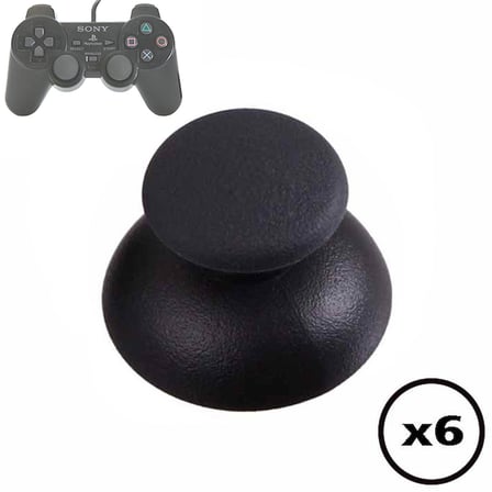 6 Adet PS2 Analog Topuz Playstation 2 Analog Başlık Cap PS3 Kol Tamiri PS2 Yedek Parça