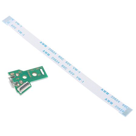 JDS JDM 040 Soket ve 12 Pin Flex Kablo PS4 Kol Tamiri Şarj Soketi 12pin Flex Set
