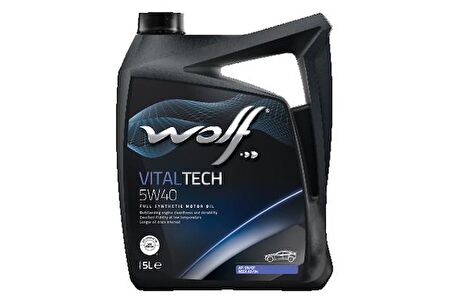 Wolf Vitaltech 5W-40 Motor Yağı 5 L