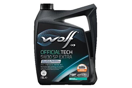 Wolf Officialtech 5W-30 Sp Extra Motor Yağı 5 L