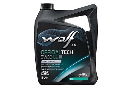 Wolf Officialtech 5W-30 LL III Motor Yağı 5 L