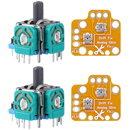 PS5 Analog Drift Fix 2+2 Set Playstation 5 Kol Joystick Motor Tamir Yedek Parça