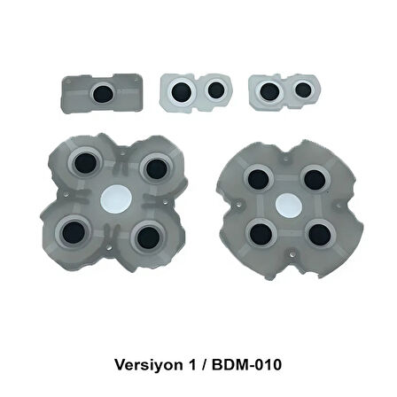 Ps5 İç Lastik Seti V1 Uyumlu BDM-010 Silikon İletken PS5 Yedek Parça Kol Tamiri