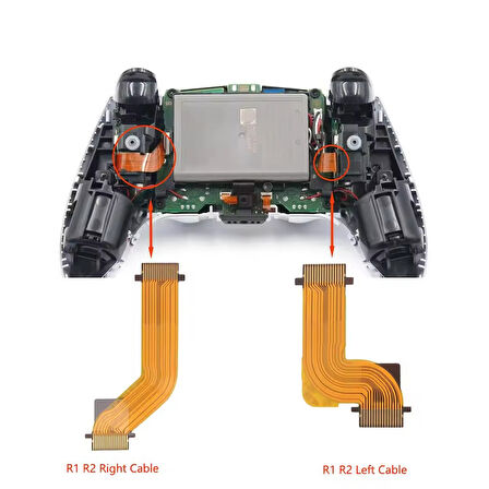 PS5 L1 L2 R1 R2 Motor Flex Kablo Seti V1 Uyumlu BDM-010 Yedek Parça