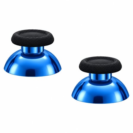 2 Adet PS5 Analog Topuz Mavi Krom Başlık Playstation 5 Kol Tamir Yedek Parça
