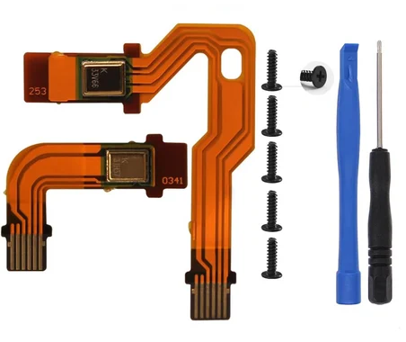 PS5 Mikrofon Flex Versiyon 1 Tornavida Ayırıcı Yedek Vida Tamir Seti BDM 010 Uyumlu