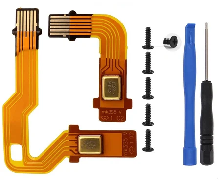 PS5 Mikrofon Flex Versiyon 2 Tornavida Ayırıcı Yedek Vida Tamir Seti BDM 020 Uyumlu