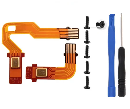 PS5 Mikrofon Flex Versiyon 3/4/5 Tornavida Ayırıcı Yedek Vida Tamir Seti BDM 030 040 050 Uyumlu