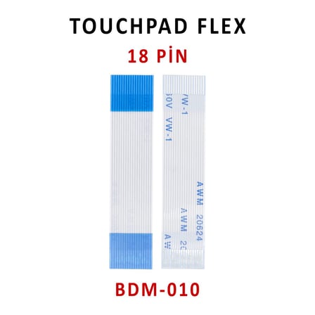 PS5 Touchpad 18 Pin Flex BDM 010 Dualsense V1 Uyumlu Yedek Parça