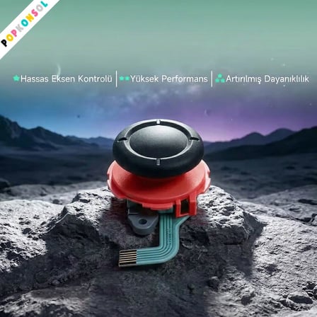 Nintendo Switch 2 Joy-Con Sağ Analog 3D Joystick NS2 Tamir Yedek Parça Turuncu