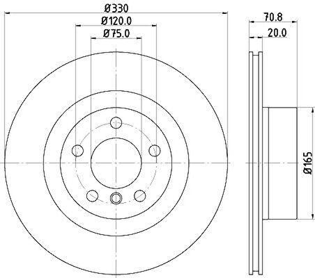 DİSK ARKA F25