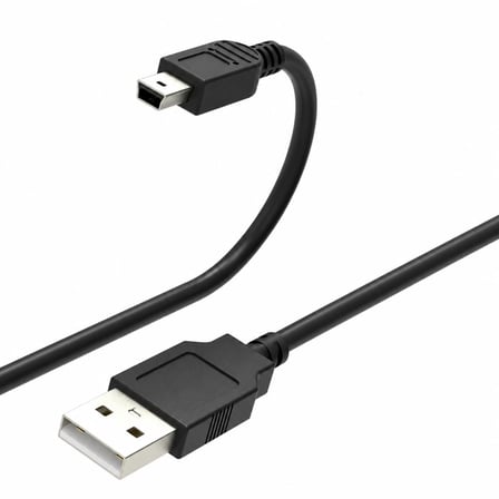 Mini USB B 5 Pin Data ve Şarj Kablosu 1.5 Metre