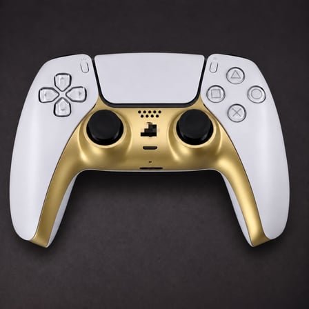 PS5 Dualsense Dekoratif Çıta Renkli Trim Şerit Playstation 5 Kol Aksesuar Altın