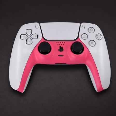 PS5 Dualsense Dekoratif Çıta Renkli Trim Şerit Playstation 5 Kol Aksesuar Pembe
