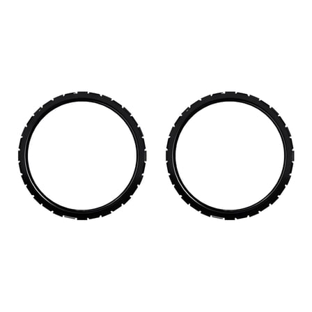 PS5 DualSense Analog Halka Yüzük PlayStation 5 Kol Accent Ring Dekoratif Yedek Parça 2 Adet Siyah