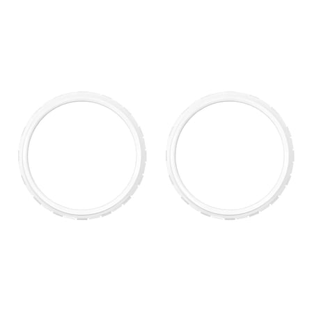 PS5 DualSense Analog Halka Yüzük PlayStation 5 Kol Accent Ring Dekoratif Yedek Parça 2 Adet Beyaz