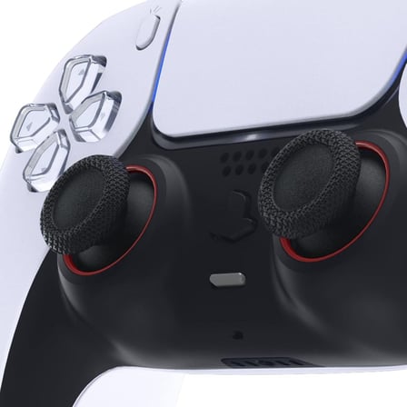 PS5 DualSense Analog Halka Yüzük PlayStation 5 Kol Accent Ring Dekoratif Yedek Parça 2 Adet Bordo