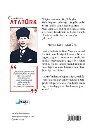 Çocuklar İçin Atatürk - 96 Sayfa