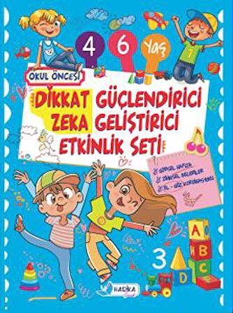 Benim Dünyam 4-5 Yaş Dikkat Güçlendirici Eğitim Seti - 20 Kitap