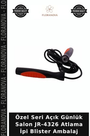 Özel Seri Açık Günlük Salon JR-4326 Atlama İpi Blister Ambalaj