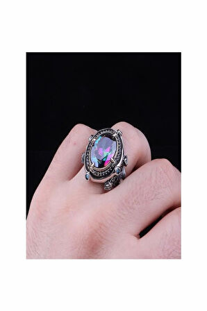 Islam Usta Tasarımı Payidar Gümüş Erkek Yüzük