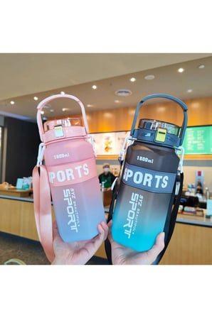 Sport Su Matarası 1600 Ml Bpa İçermez Alk2962