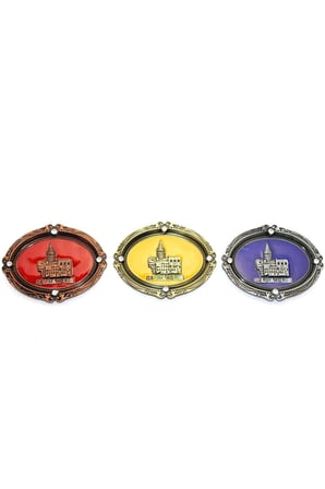 İstanbul Temalı Metal Magnet Alk3337