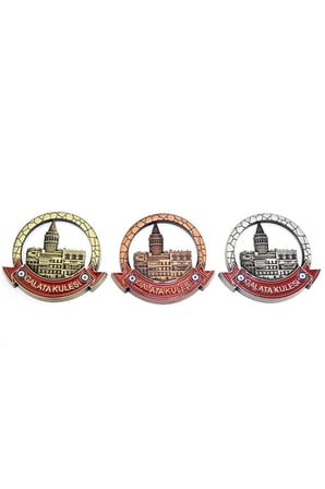 İstanbul Temalı Metal Magnet Alk3340