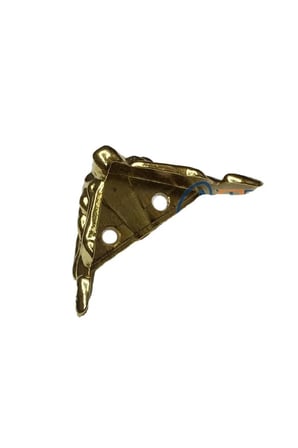 Köşe Etekli Sandık Ayağı, Kutu Ayak 1,5 Cm - Sarı