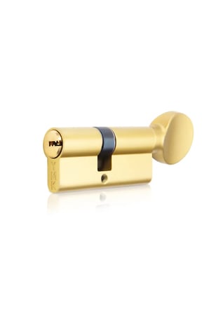 Eko 68mm Sarı Bilyalı Mandallı Hibrit Barel, Kapı Silindiri