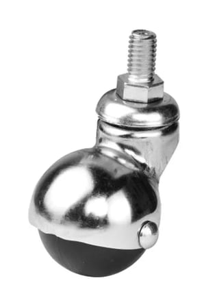 205 - 40 Mm Küre Krom Vidalı Teker 4 Adet