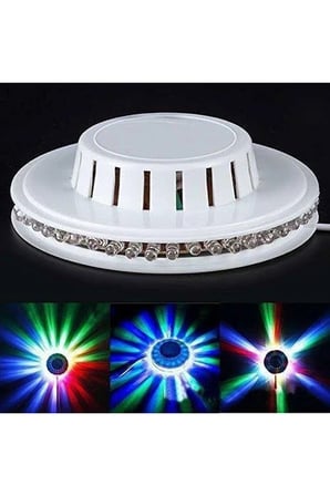 Fithome M29 48 Led Rgb Otomatik Renk Değiştiren Dönen Ayçiçeği Ufo Led