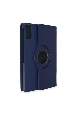 Redmi Pad Se Kılıf 360 Tablet Deri Kılıf - Lacivert
