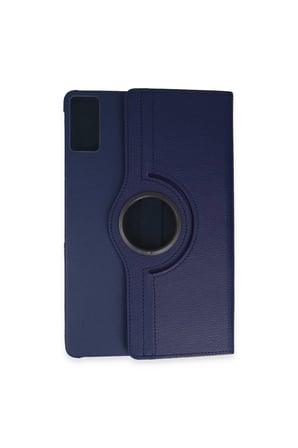 Redmi Pad Se Kılıf 360 Tablet Deri Kılıf - Lacivert