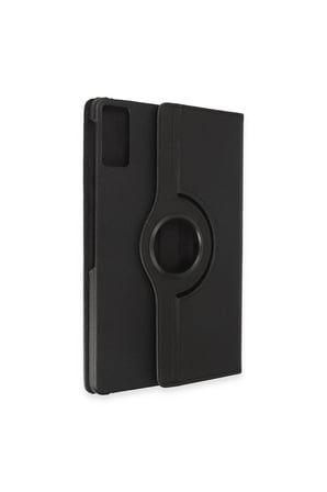 Redmi Pad Se Kılıf 360 Tablet Deri Kılıf - Siyah