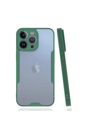 İphone 14 Pro Kılıf Platin Silikon - Yeşil