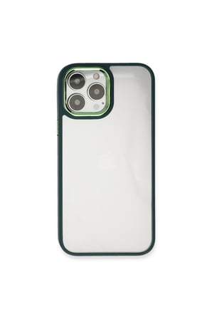 İphone 14 Pro Kılıf Dora Kapak - Haki Yeşil
