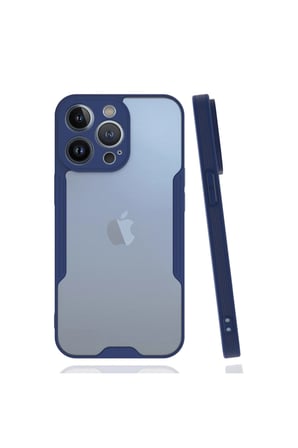 İphone 14 Pro Kılıf Platin Silikon - Lacivert