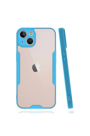 İphone 14 Kılıf Platin Silikon - Mavi
