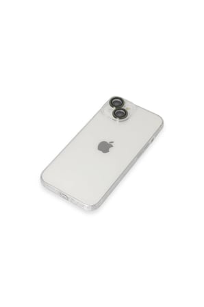 İphone 14 Kılıf Luko Lens Silikon - Yeşil